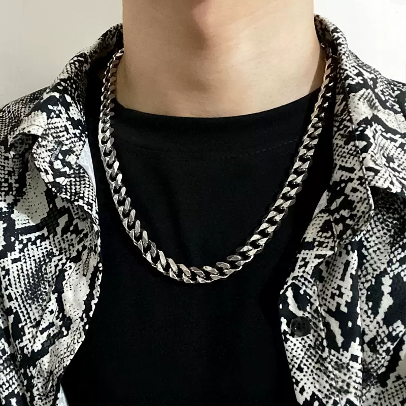 メンズアクセサリー 喜連鎖 クラシック チェーンネックレス