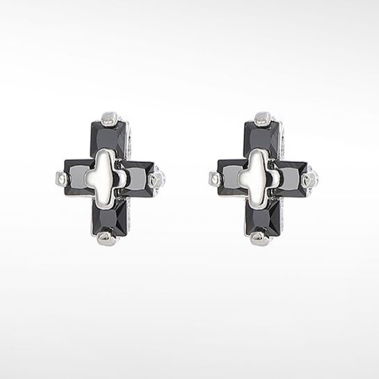 メンズアクセサリー 十字架の輝き ピアス