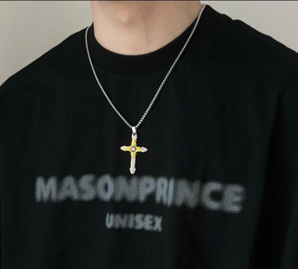 メンズアクセサリー 十字架モチーフ メンズネックレス おしゃれアクセサリー