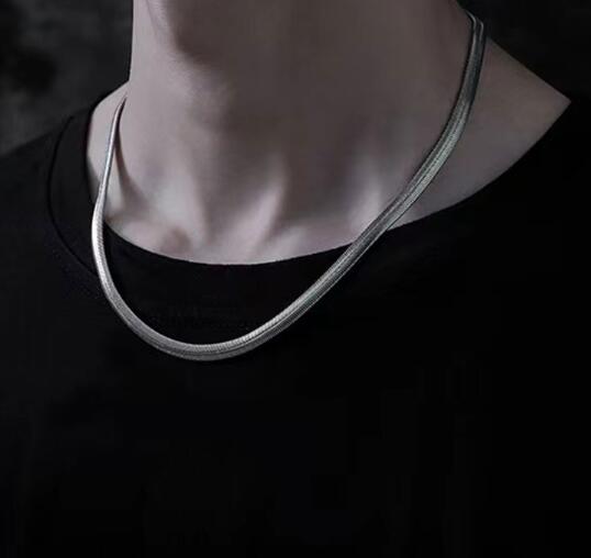 メンズアクセサリー メンズ シルバー チェーン ネックレス