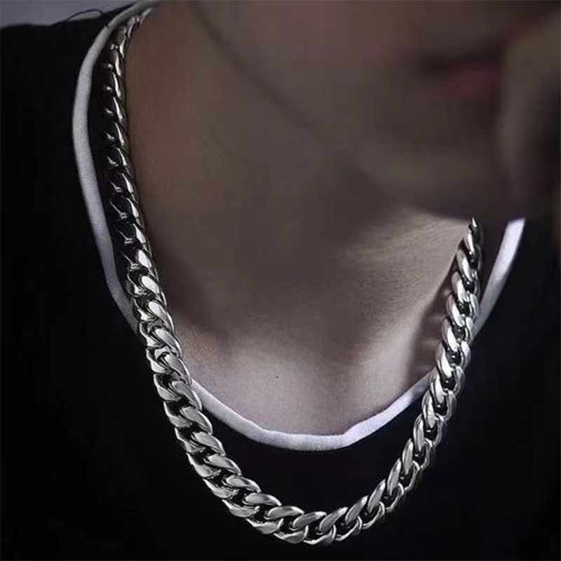 メンズアクセサリー 極太喜平チェーンネックレス