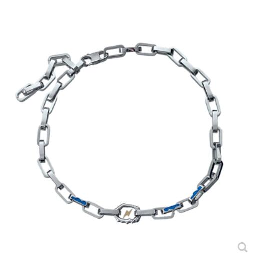 メンズアクセサリー 稲妻モチーフ チェーン ネックレス メンズ カップル対応