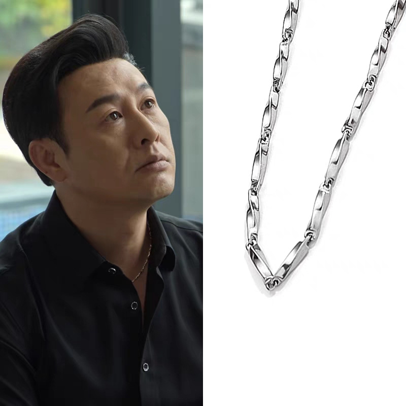 メンズアクセサリー 洗練美学 細身チェーンネックレス