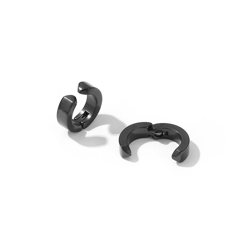 メンズアクセサリー フープクリップピアス