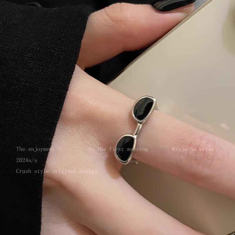 メンズアクセサリー 双石のしずく 洗練リング