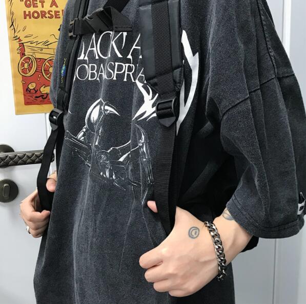 メンズアクセサリー 男性用チェーン型ブレスレット太目リンク