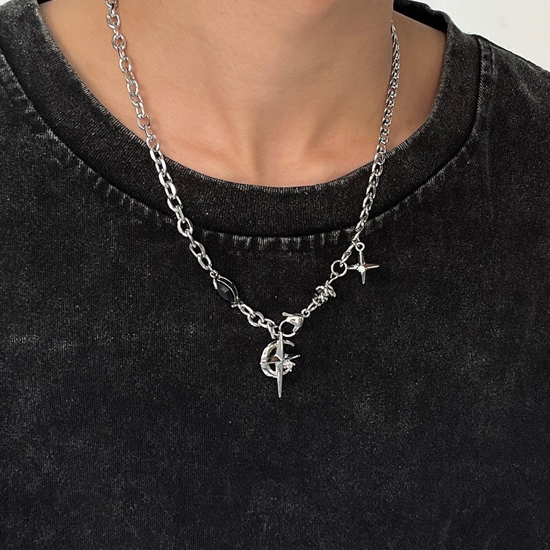 メンズアクセサリー ストリートチャームネックレスコレクション