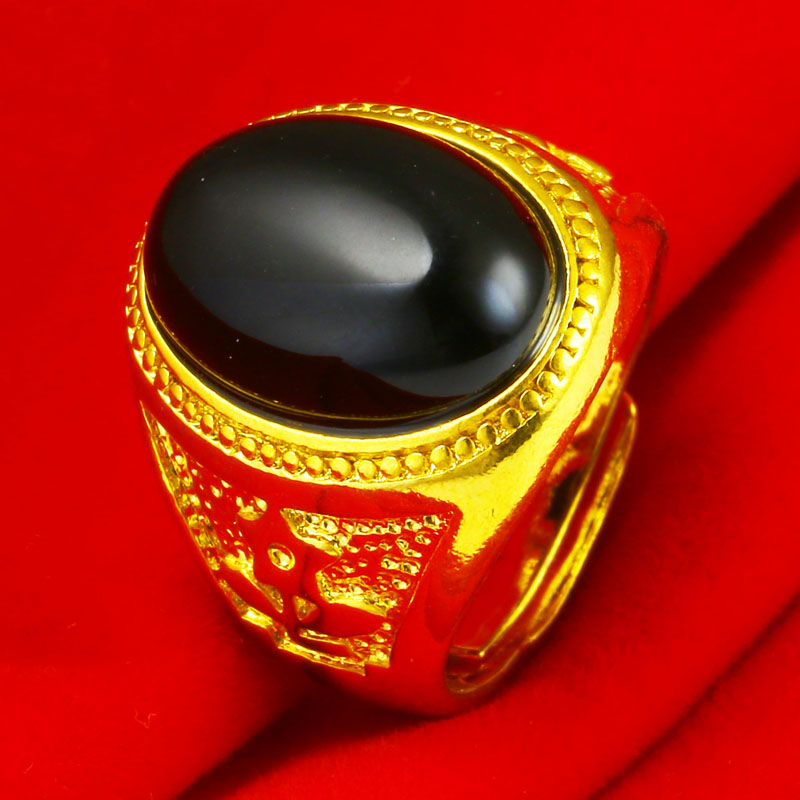 メンズアクセサリー 漆黒の宝石 皇帝の印璽