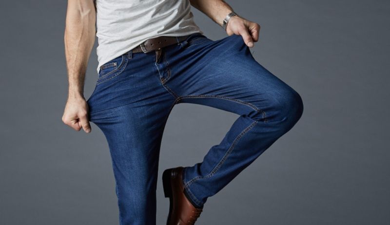 デニムパンツメンズ ストレッチ 動きやすさ抜群快適伸縮デニムパンツ