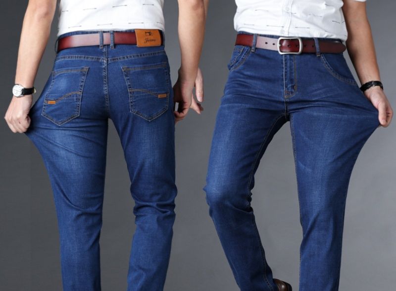 デニムパンツメンズ ストレッチ 三倍伸縮デニム快適ストレッチパンツ