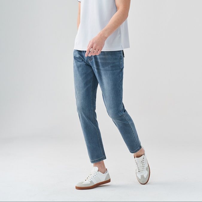 デニムパンツメンズ ストレッチ のびのび快適