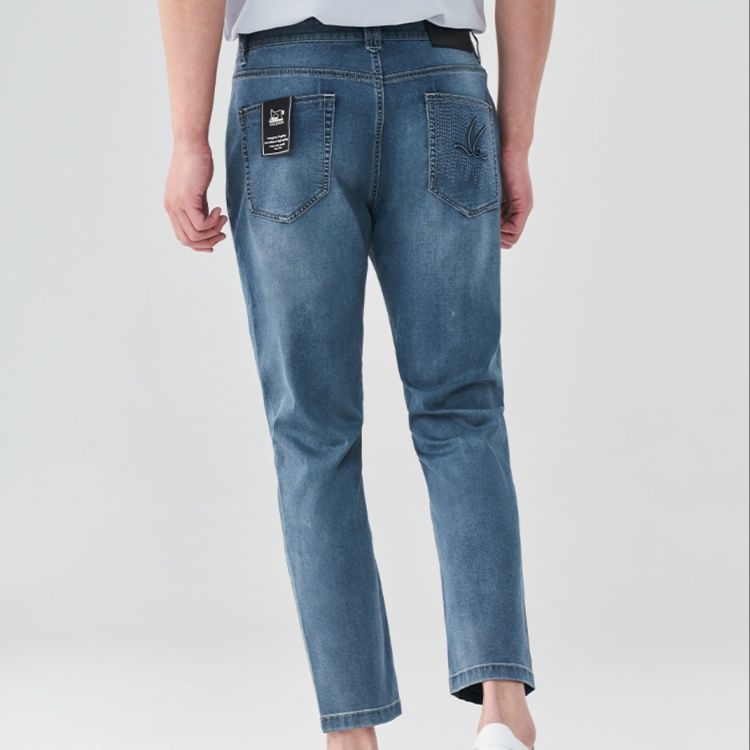 デニムパンツメンズ ストレッチ のびのび快適