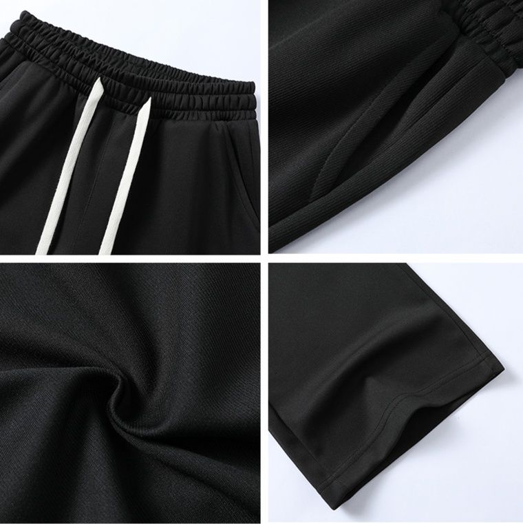 デニムパンツメンズ リラックスフレアスウェットパンツ