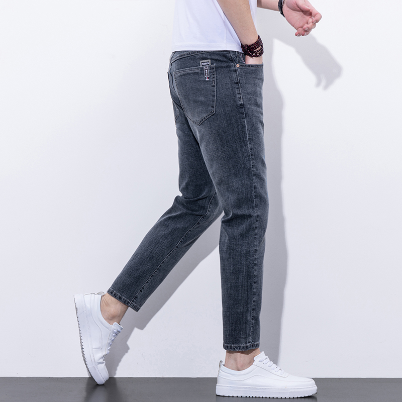 デニムパンツメンズ スキニー すっきりシルエット細身デニム