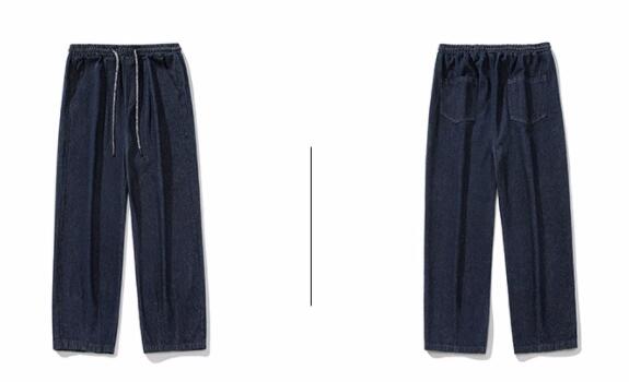 メンズデニムパンツ メンズ デニム ワイドパンツ 2025春新作 ゆったり