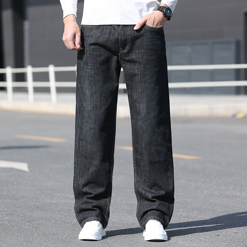 デニムパンツメンズ ワイド ゆったりシルエット デニムワイドパンツ