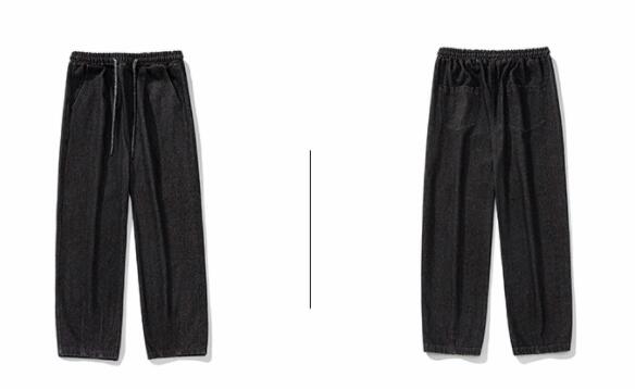 メンズデニムパンツ メンズ デニム ワイドパンツ 2025春新作 ゆったり