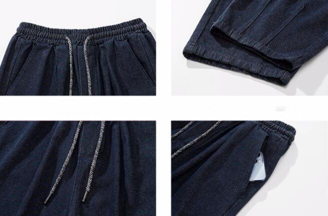 メンズデニムパンツ メンズ デニム ワイドパンツ 2025春新作 ゆったり