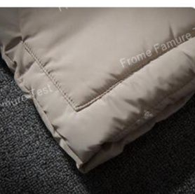 メンズダウン 暖かさと洗練された雰囲気を兼ね備えたメンズ中綿ベスト。