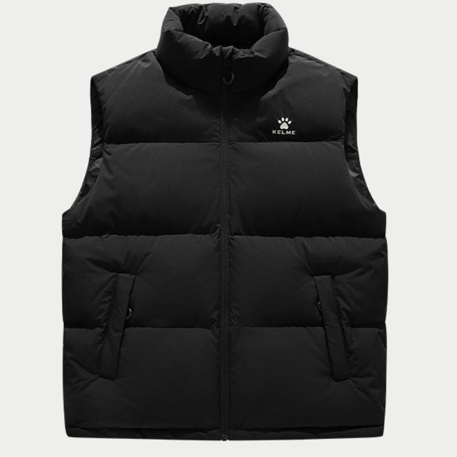 メンズダウン 高機能防寒ベスト 軽量中綿入りアウター