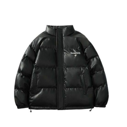 メンズダウン 中綿入り防寒ダウンジャケット