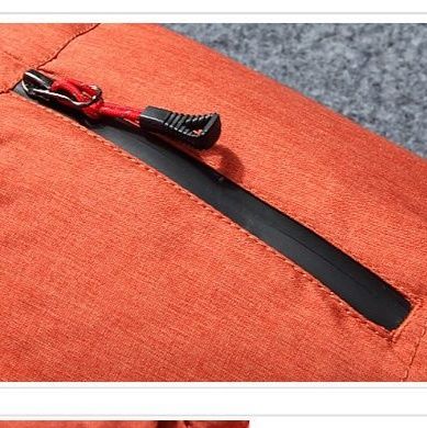 メンズダウン 多機能ポケット付き中綿入りフード付き防寒ジャケット