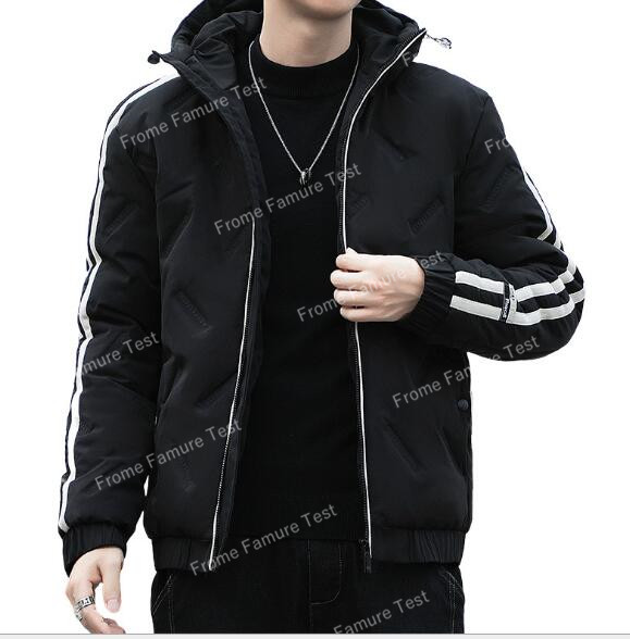 メンズダウン 男性用厚手ダウンジャケット防寒防風コート