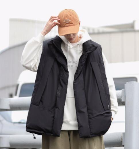 メンズダウン  秋冬ダウンベスト防寒軽量