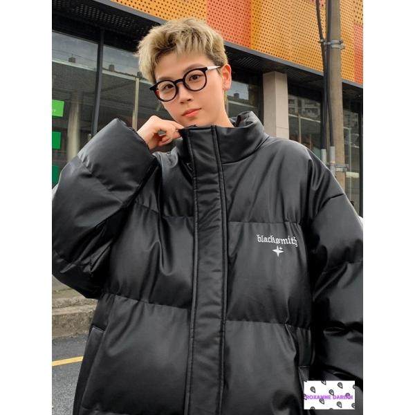 メンズダウン 中綿入り防寒ダウンジャケット