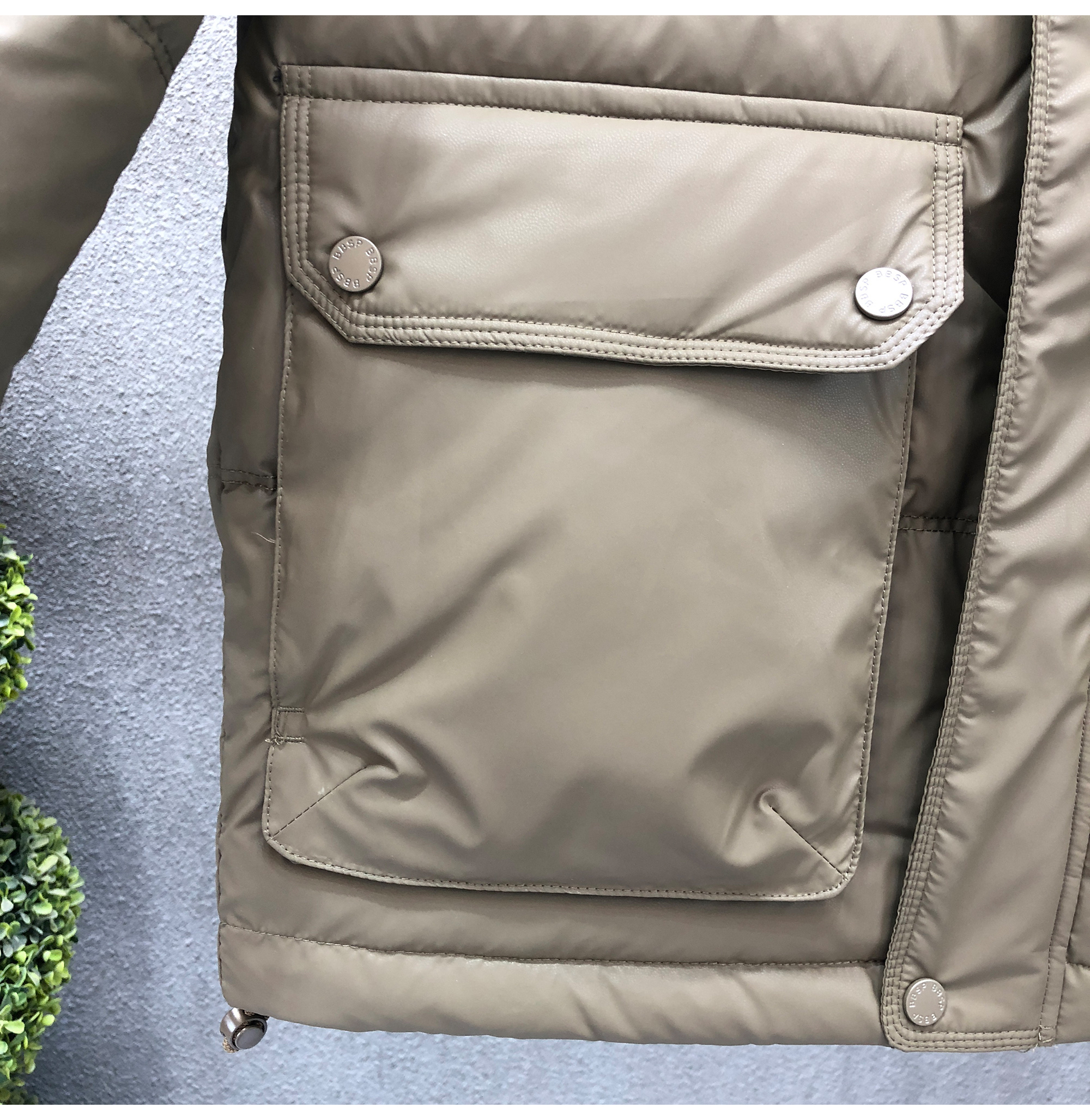 メンズダウン 【実用性と上品さを兼ね備えた】メンズ中綿ダウンジャケット