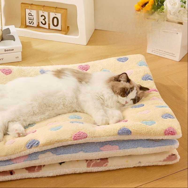 猫ベッド もこもこ冬ぬくぬくペット寝具