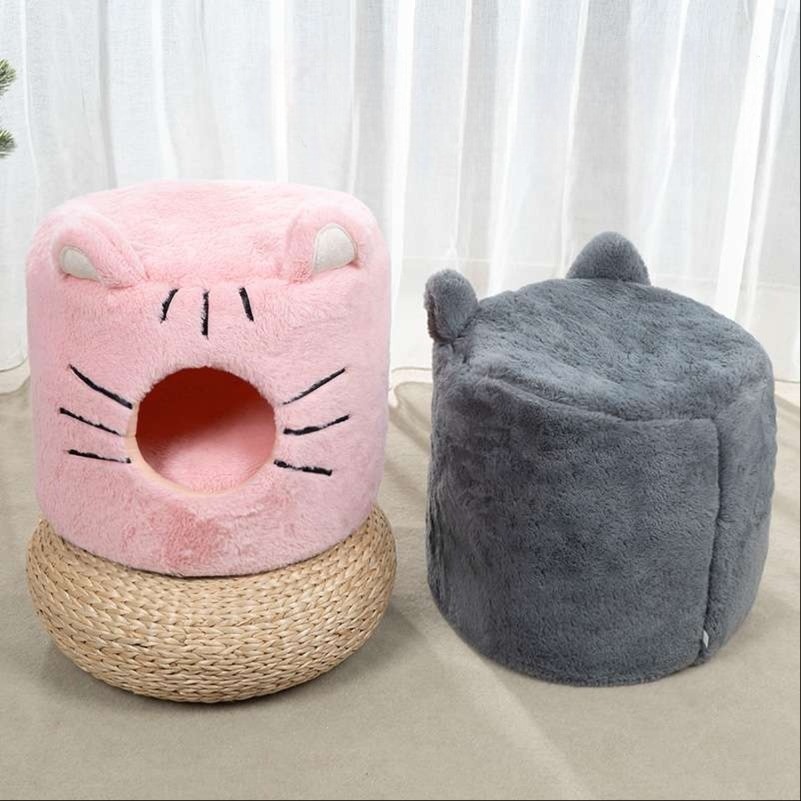 猫ベッド もこもこ猫ハウス 冬用ペットベッド