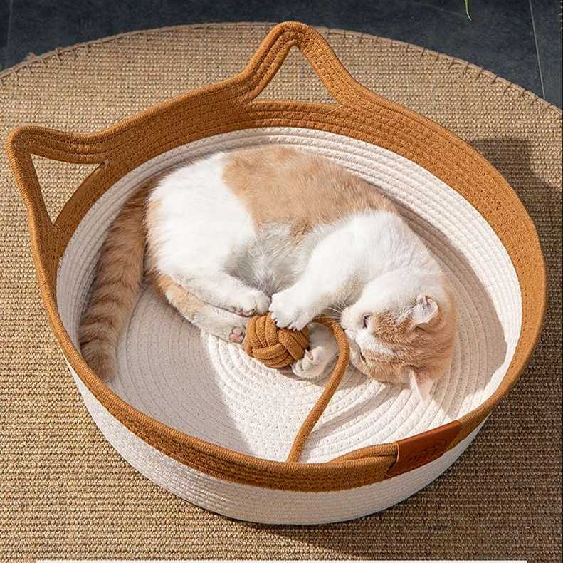 猫ベッド 涼風ねこ庵 ラタンキャットハウス