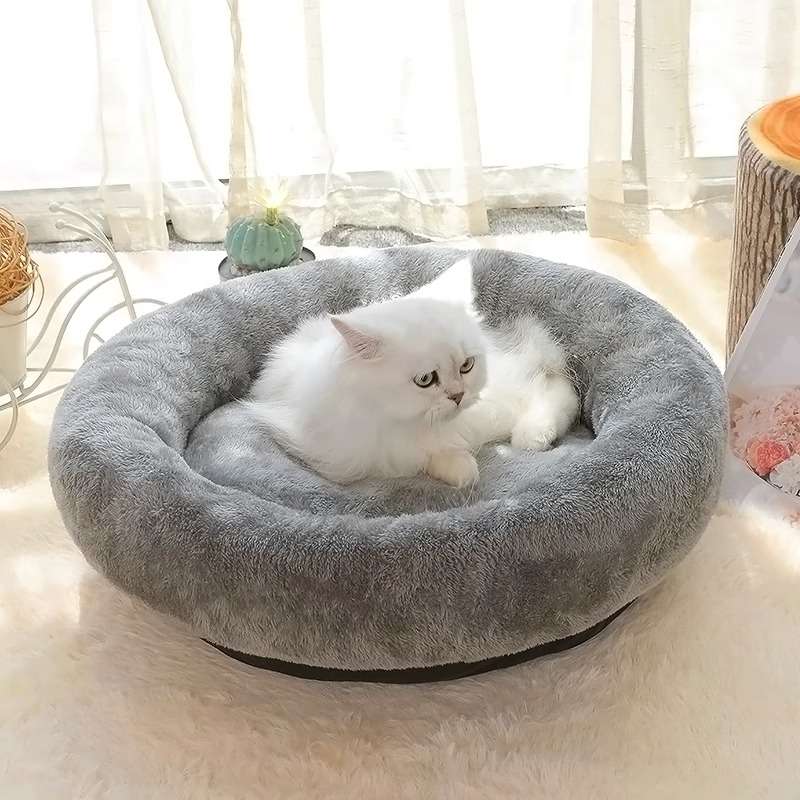 猫ベッド ふわもこ冬眠ベッド