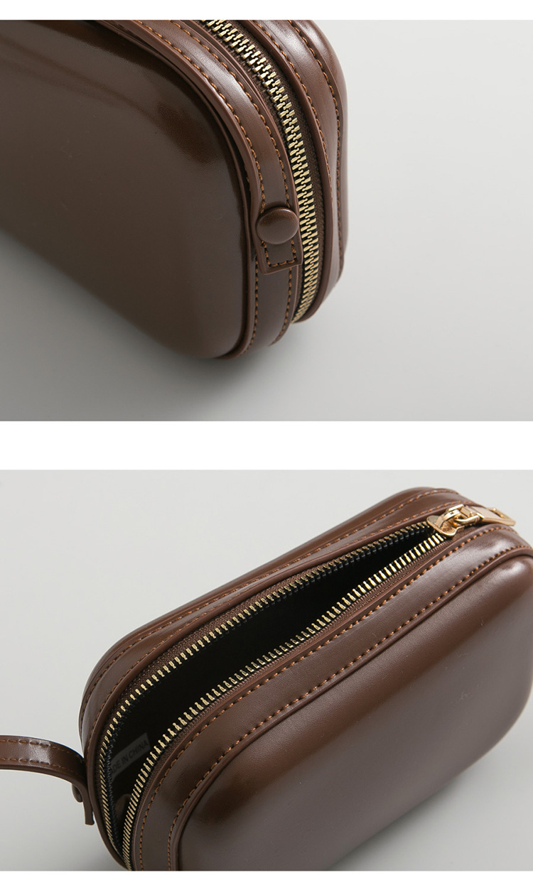 レディースレトロデザイン斜め掛けミニバッグ