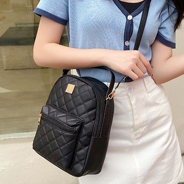 ミニバッグ キルティング加工ミニリュックサック