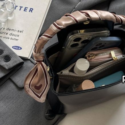 ミニバッグ ギャザーハンドル2way仕様ミニバッグ