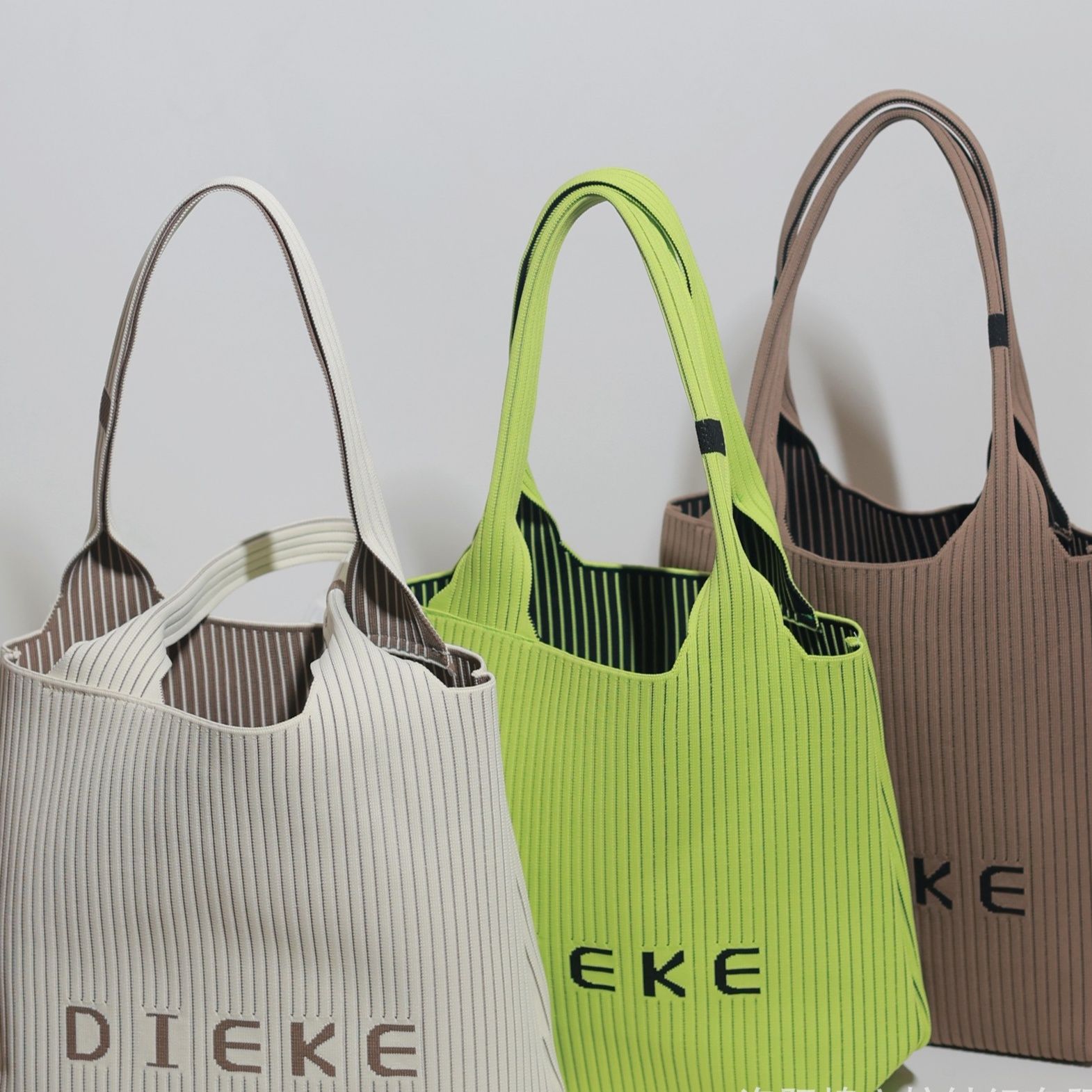 ミニバッグ ミニバッグ リブデザイン コンパクトショルダー