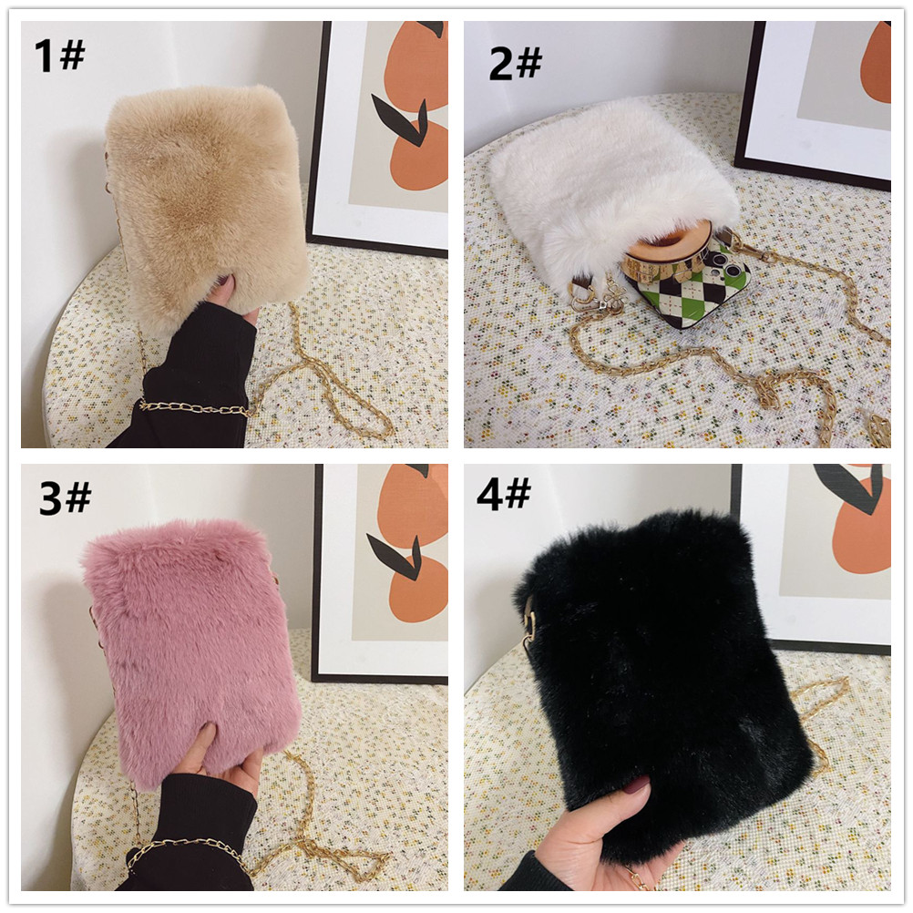 ふわふわエコファーミニバッグ斜めがけショルダー