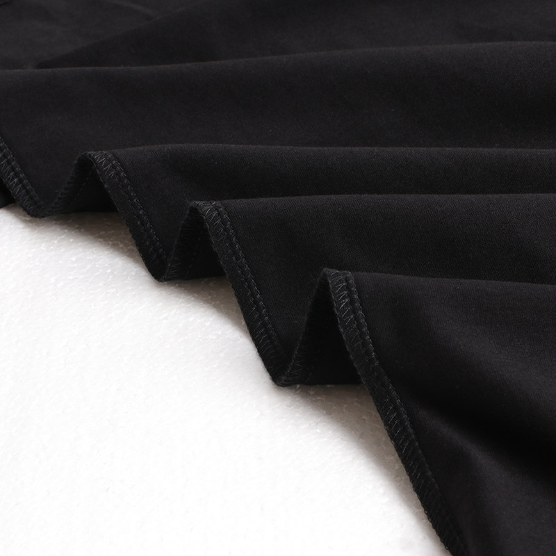 パーティードレス 重ね着風レイヤードデザイン長袖ワンピース