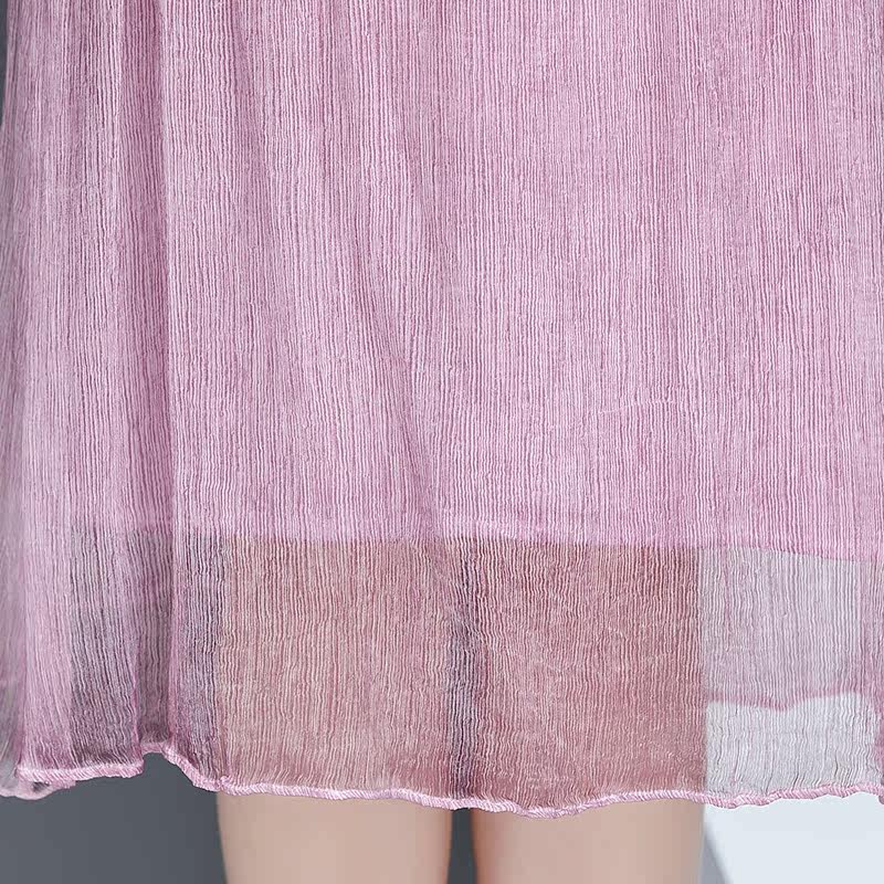 パーティードレス 上品刺繍レース切替五分袖パーティードレス