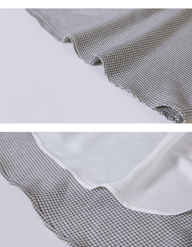 パーティードレス レース襟付きクラシカル長袖ミディ丈ワンピース