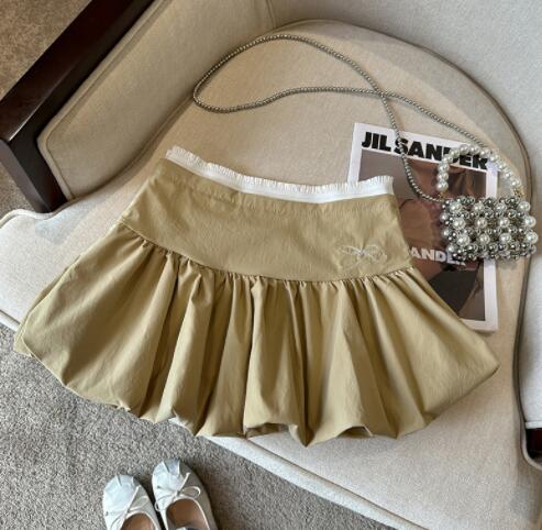 ハイウエストフリルミニスカート