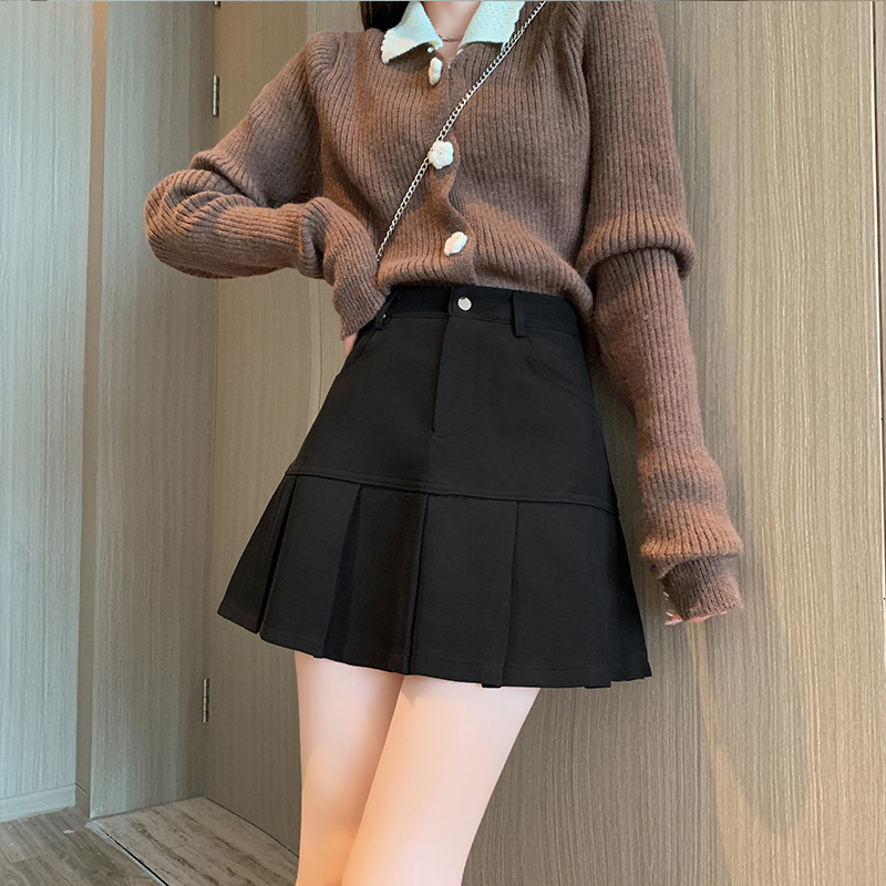 ミニスカート クラシカルプリーツミニスカート