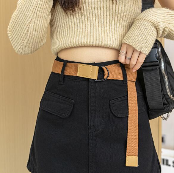 ハイウエストベルト付きタイトミニスカート