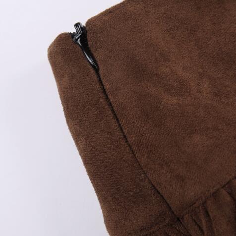 ミニスカート不規則デザイン層重ねミニスカート