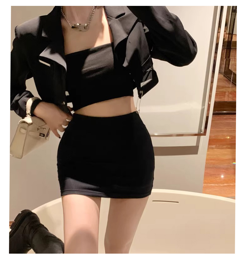 ミニスカート すっきりフィット ミニスカート
