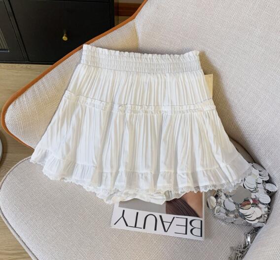 ミニスカートティアードフリルミニ