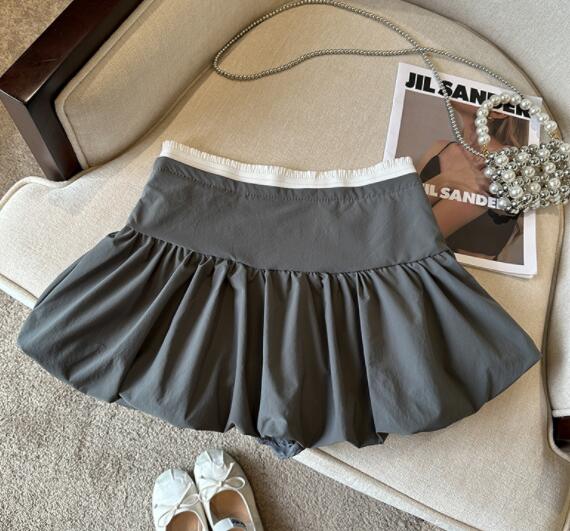 ハイウエストフリルミニスカート