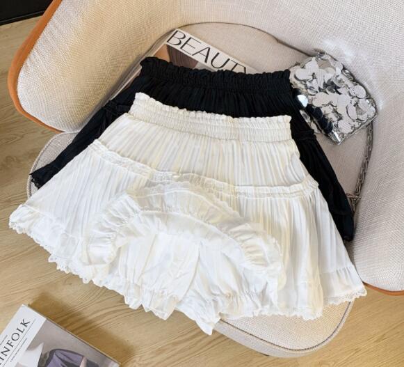 ティアードフリルミニスカート